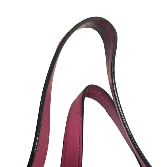 SAINT LAURENT PARIS Shopping Tote 394195 Pink Leather - Tote Bag - Picture 6 of 9